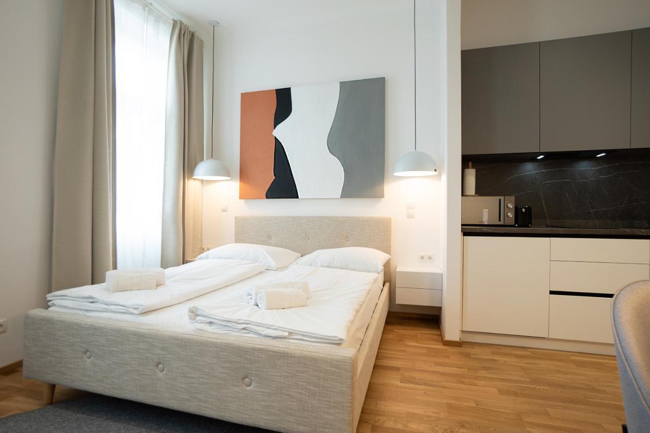 Cosy Brand-New Studio In A Calm Discrict Of Vienna Exterior photo
